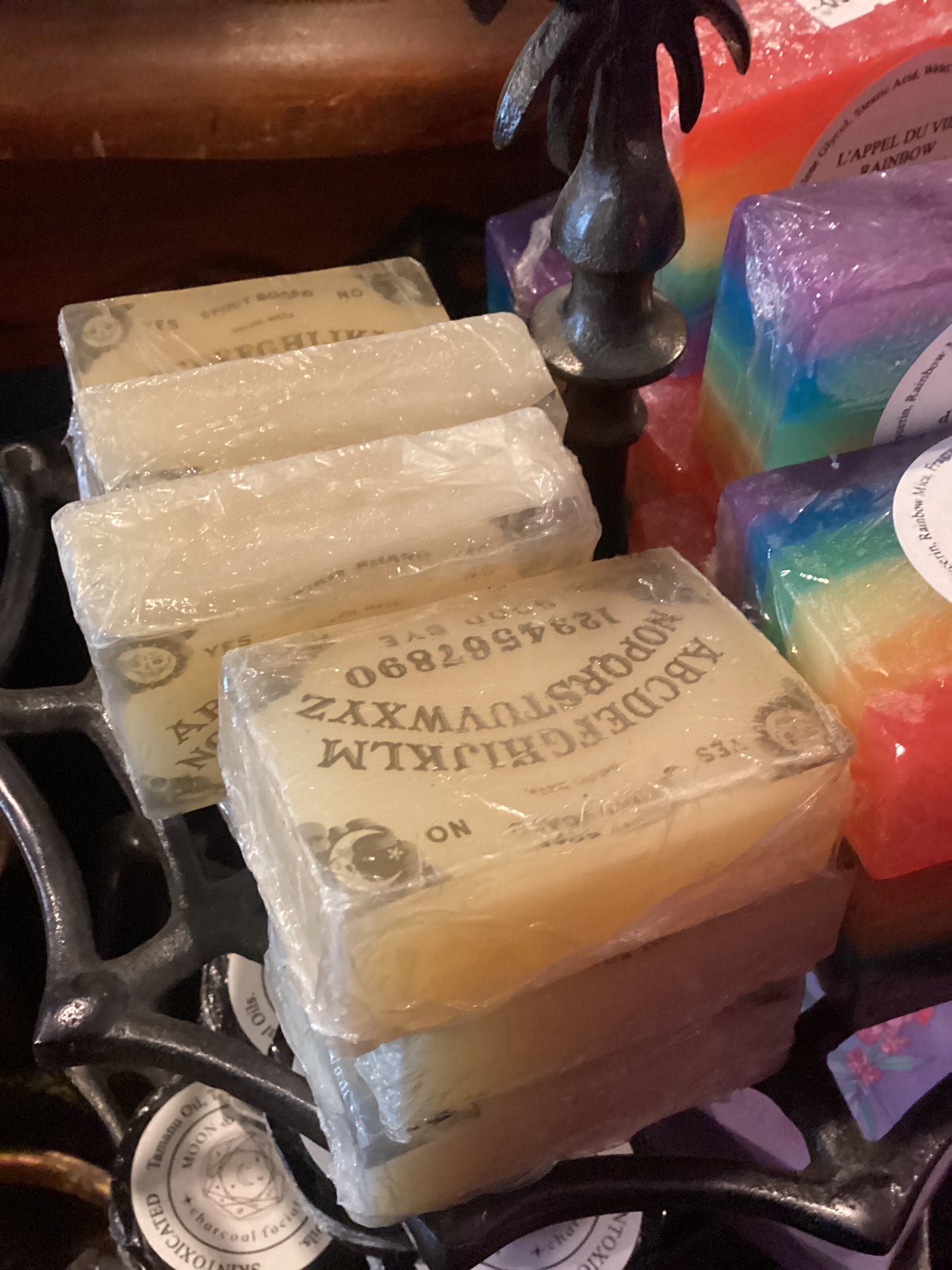 Spirit board soap
