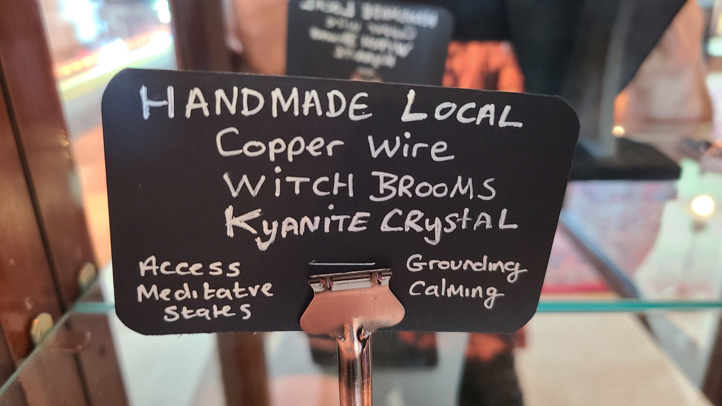 Kyanite copper broom