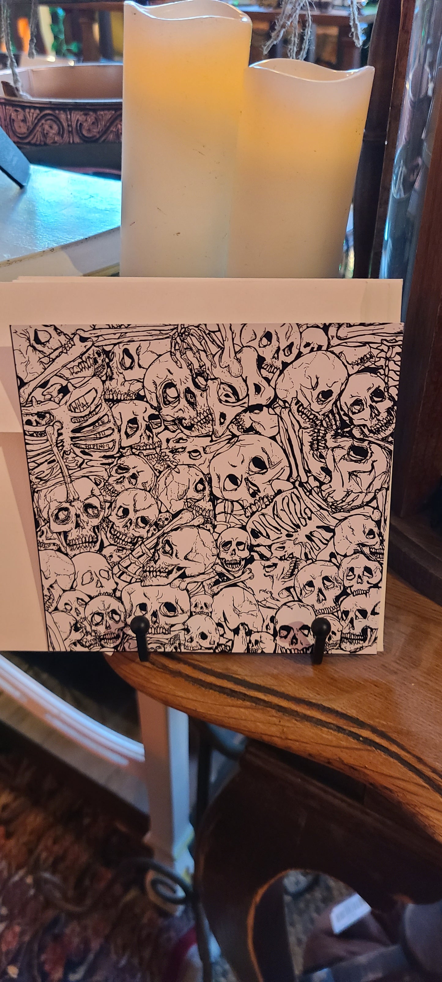 Bone greeting card