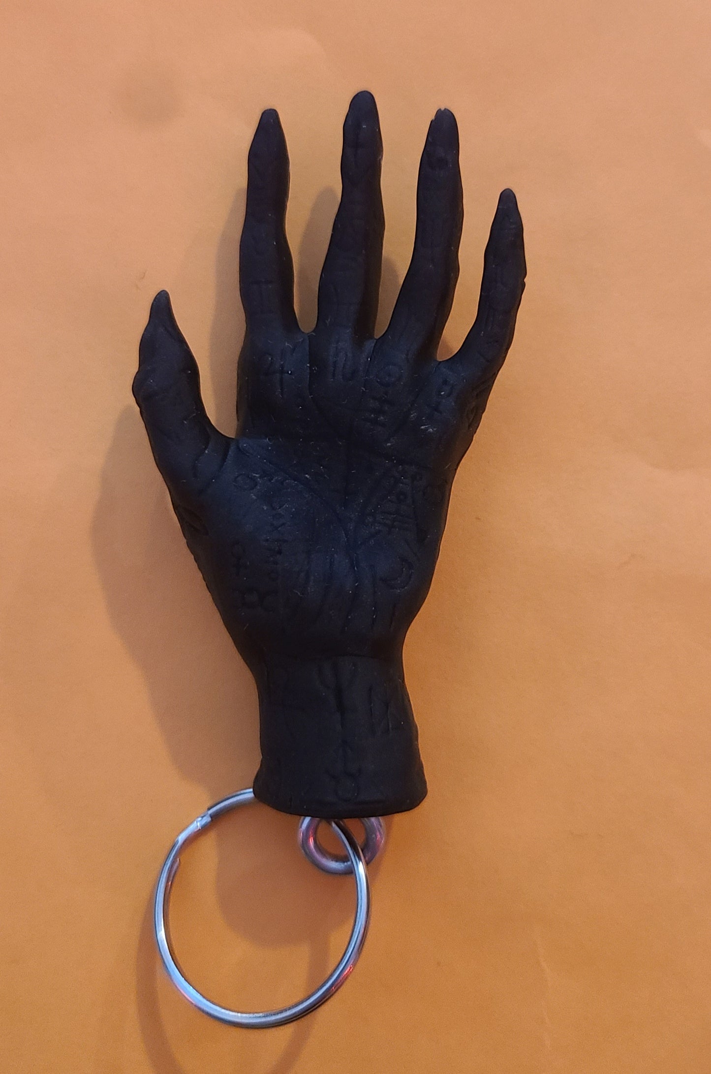 Hand of glory keychain