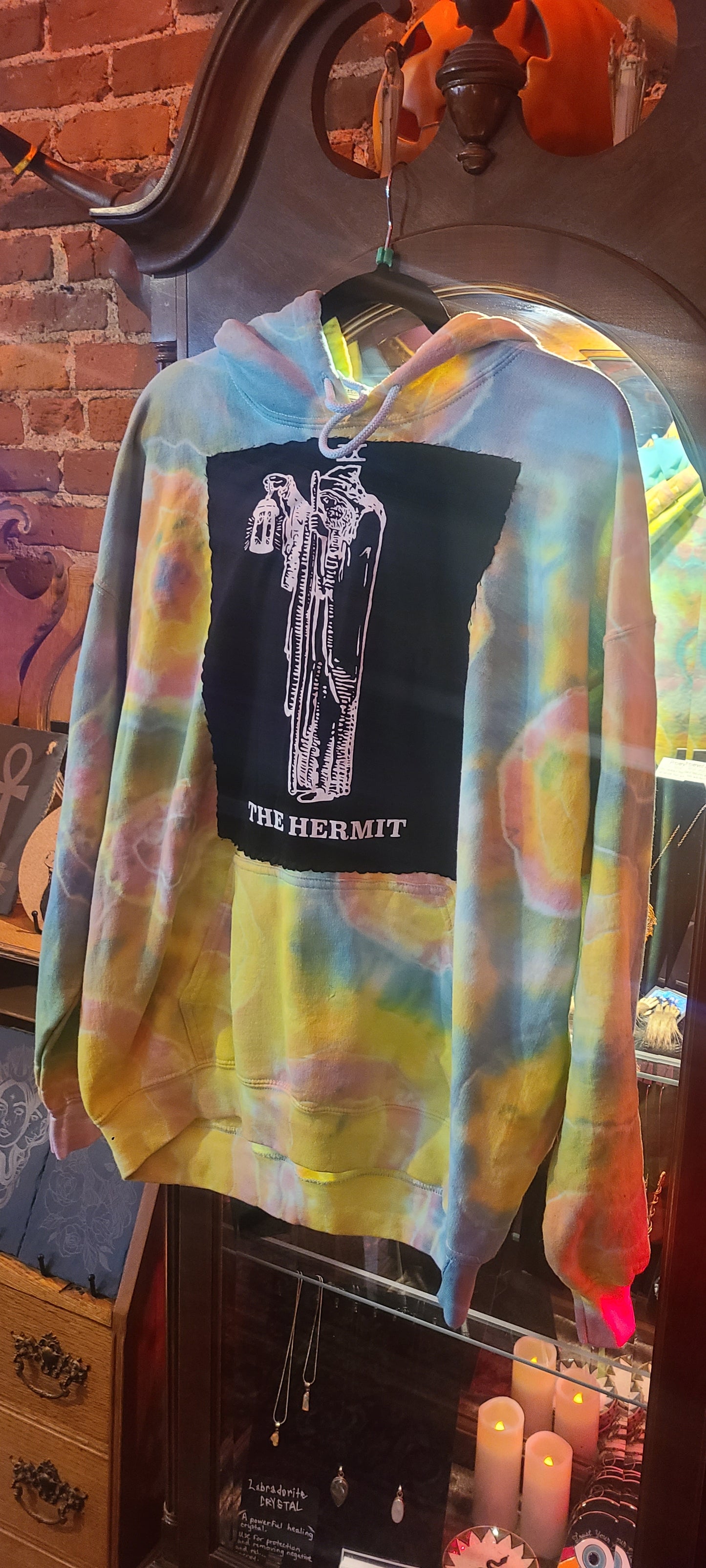 Hermit tie dye xl hoodie