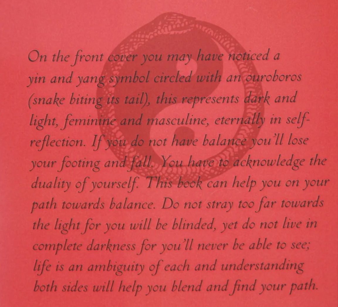 Light quotes and Dark wisdom. A book to help you on your life's path