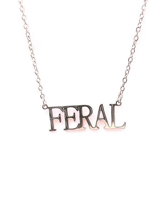 "FERAL" necklace