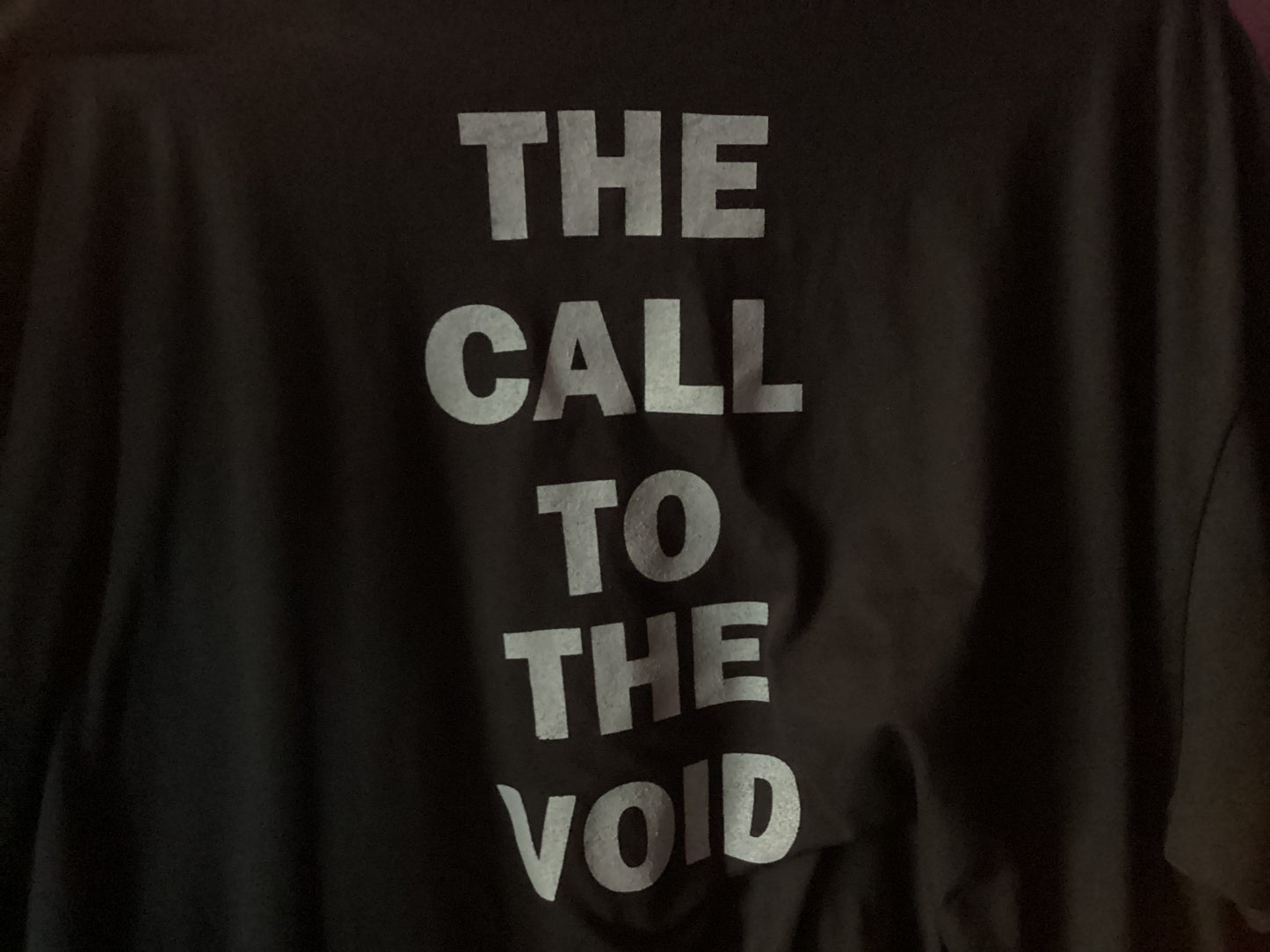 LDV L’appel lappel Du Vide CALL TO THE VOID tshirt