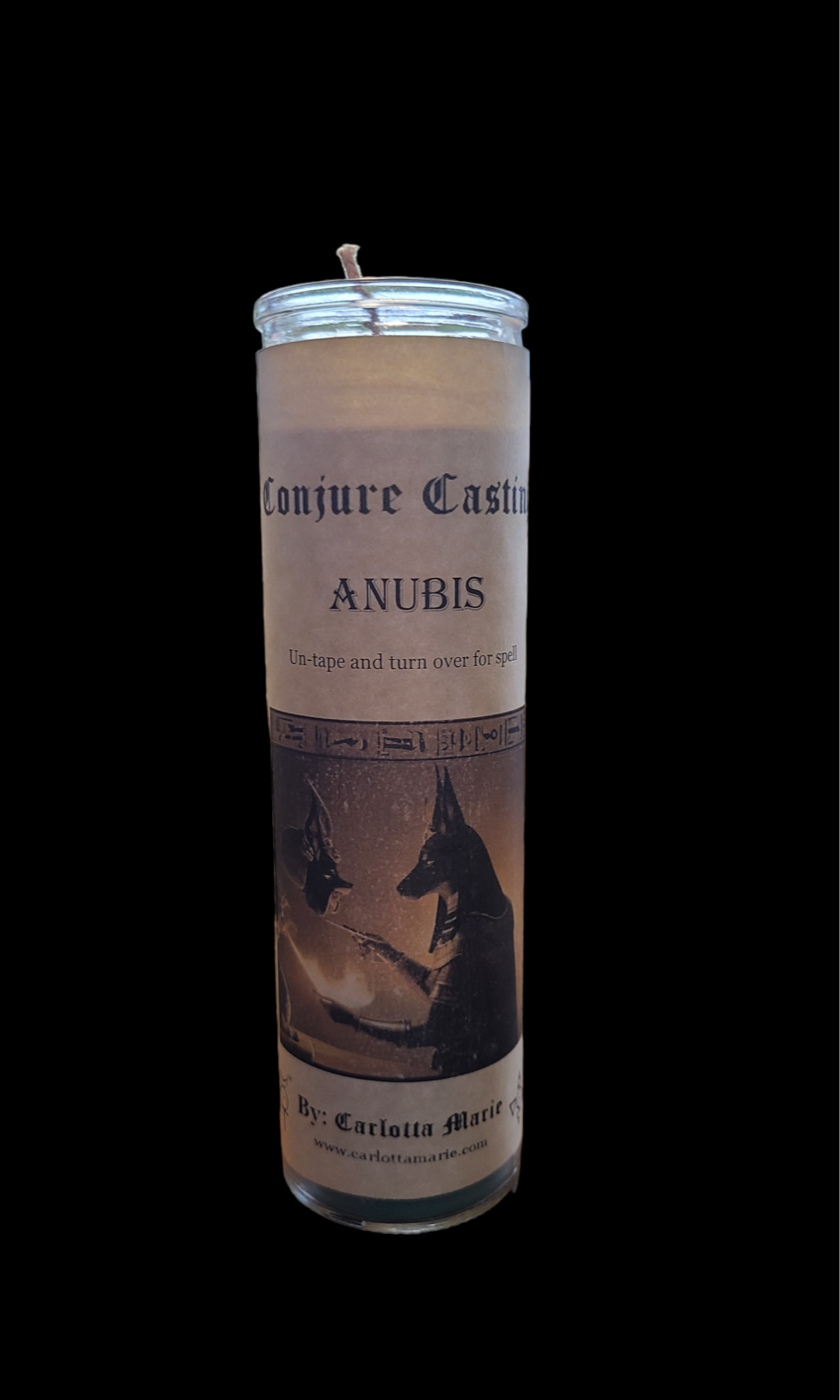 Anubis ritual candle