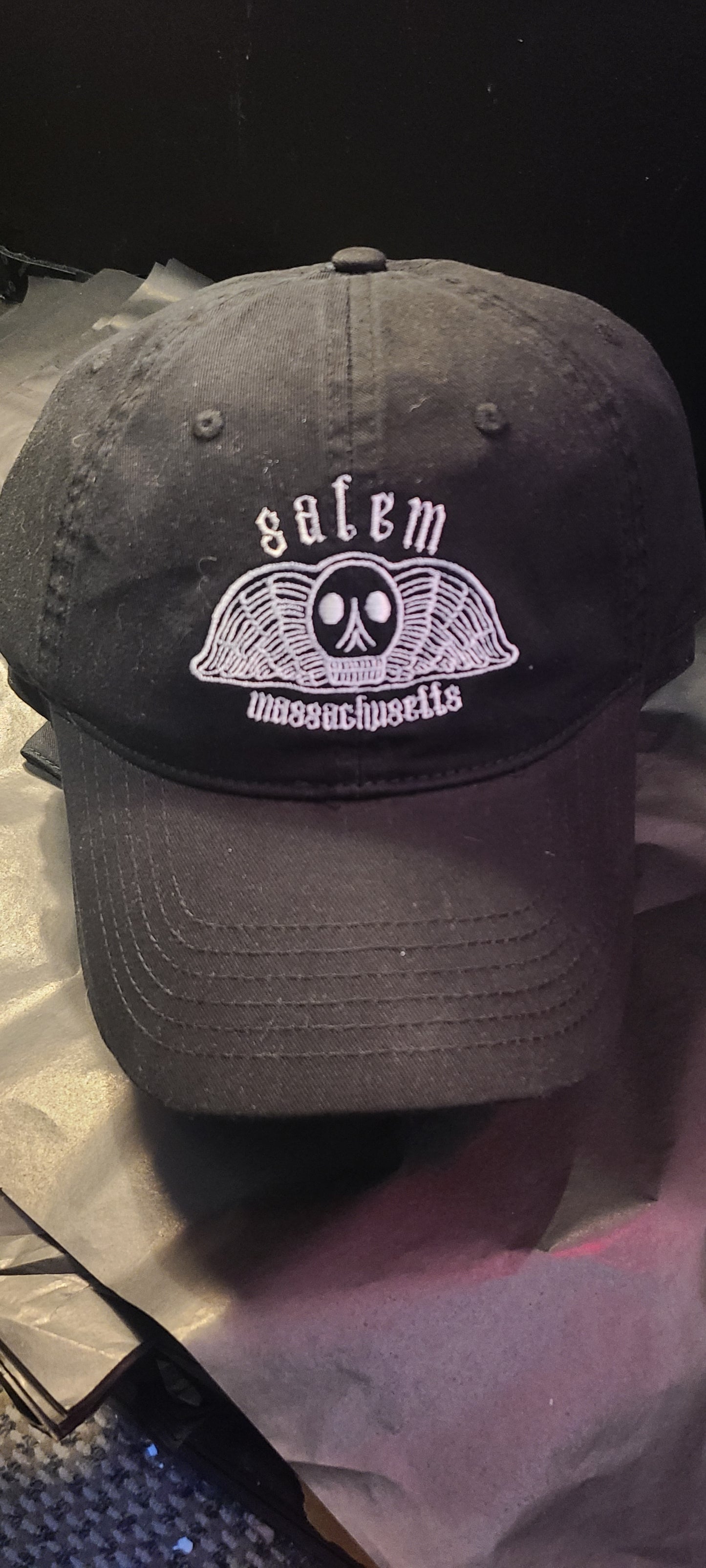 Death Head Salem Massachusetts hat