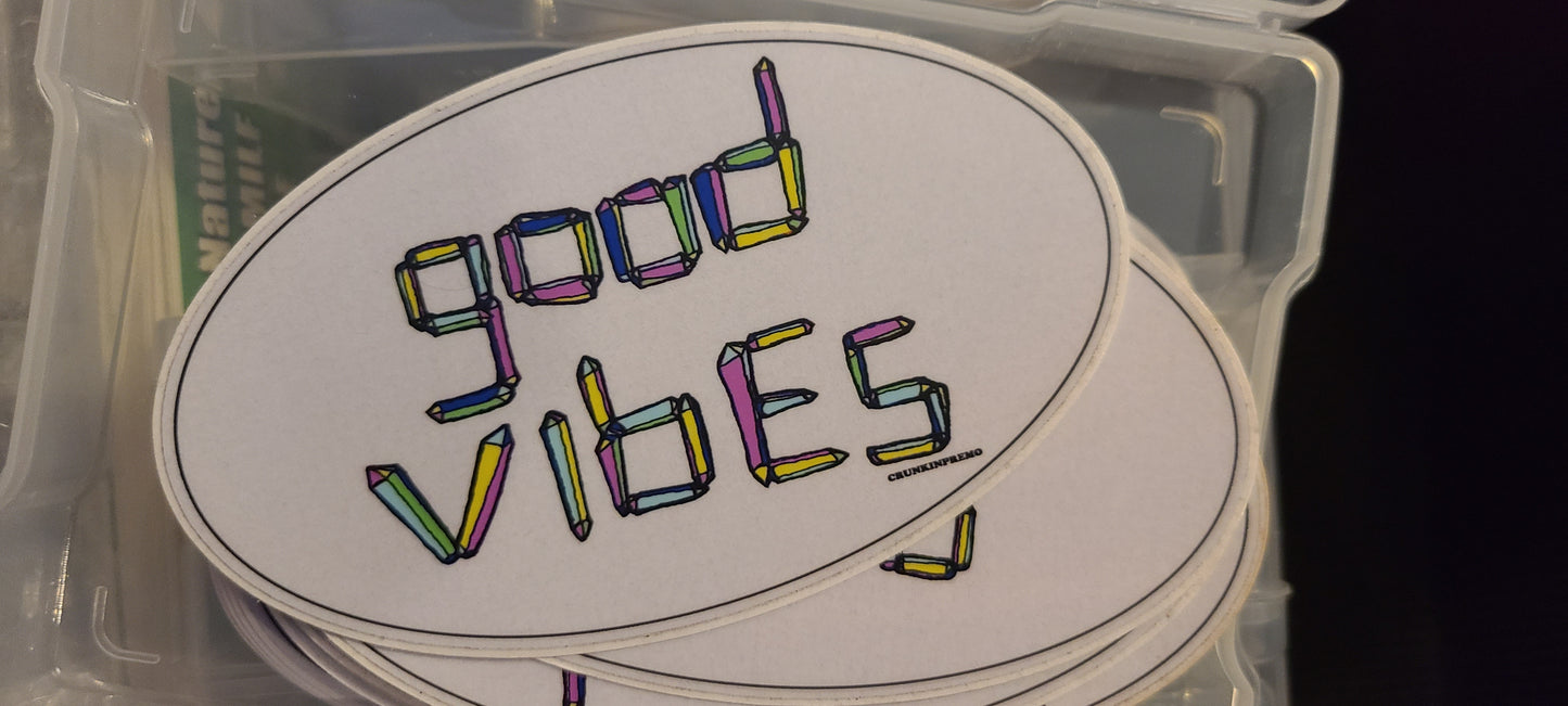 Good vibes sticker