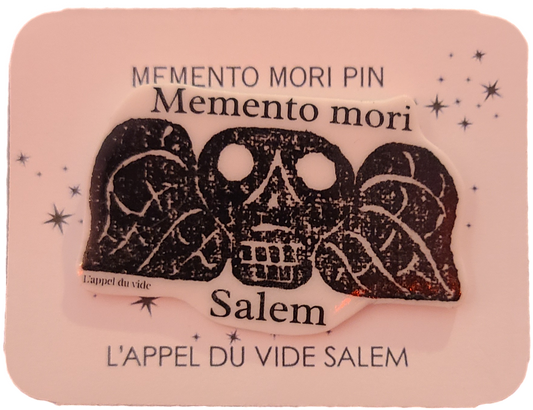 Memento Mori pin