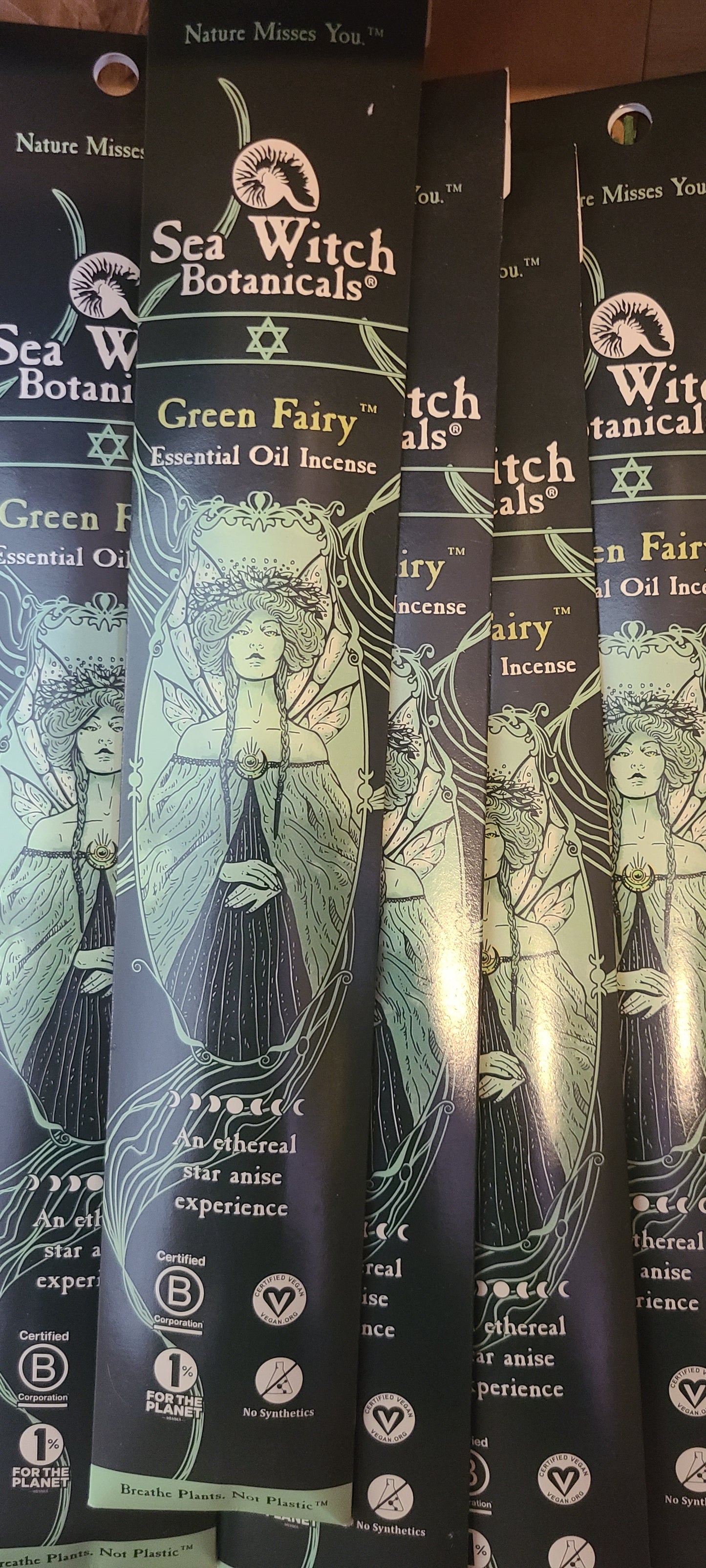 Green Fairy Essential oil incense Sea witch Botanicals