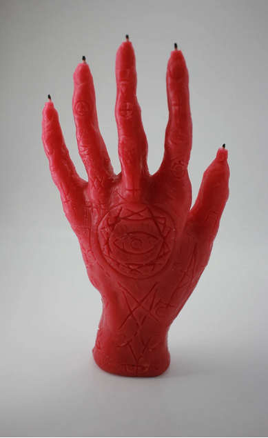 Hand of glory candle