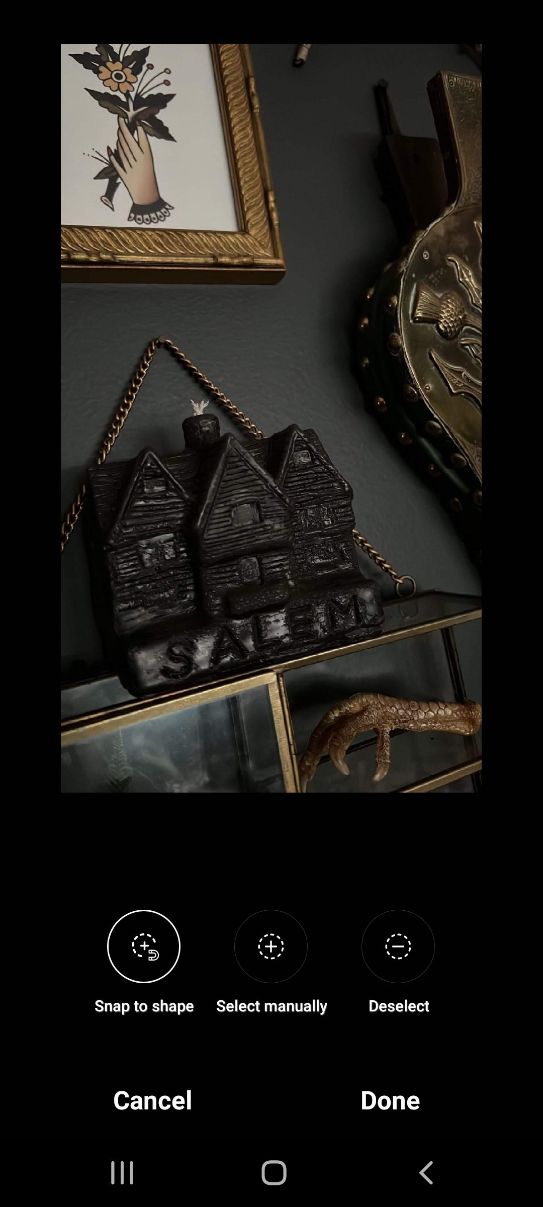 Iconic Salem Witch House candle